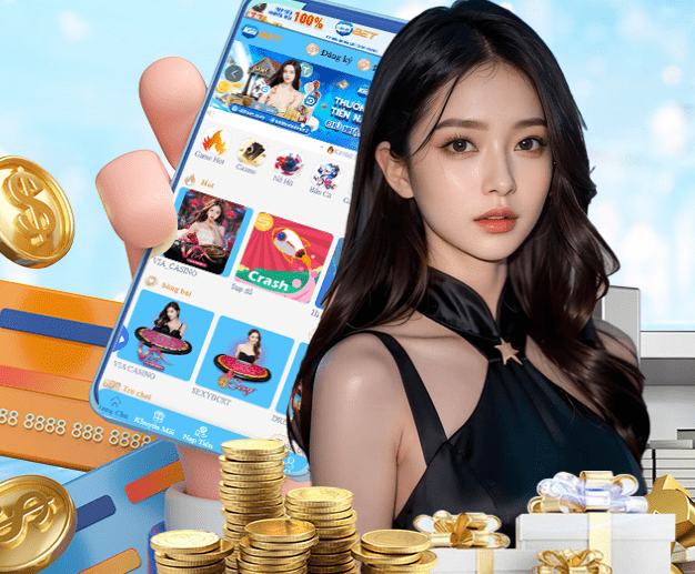 Hình ảnh quảng cáo của 68win hiển thị nền tảng và các lợi ích